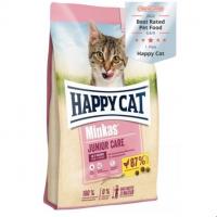 غذای خشک گربه هپی کت مینکاس جونیور - پت شاپ مرغ سحر