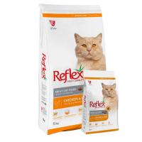 غذای گربه رفلکس با طعم مرغ Reflex - پت شاپ مرغ سحر