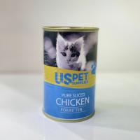 کنسرو بچه گربه us pet خارجی نچرال طعم مرغ یواس پت