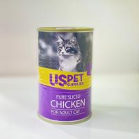 کنسرو گربه uspet خارجی نچرال با طعم مرغ یواس پت