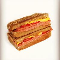 ساندویچ بیکن گوشت