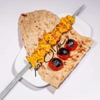 خوراک جوجه کباب یک سیخ (سینه)