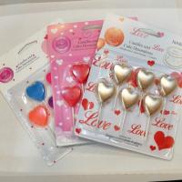  شمع فانتزی قلب ۶ عددی