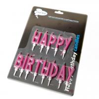 شمع فانتزی هپی خلالی رنگی