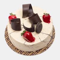 کیک نسکافه ای خطی