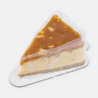 کیک پنیر کارامل با مغز بادام زمینی یک عدد