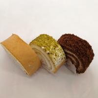 مخلوط رولت ساده پسته شکلاتی