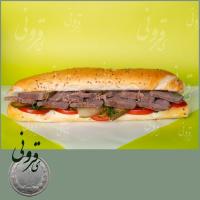 ساندویچ زبان (نان باگت)