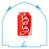 نوشابه قوطی کوکا کولا