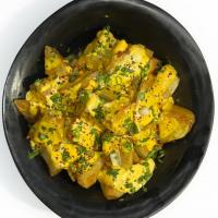 سیب زمینی سرخ شده با پنیر دیپ چدار