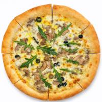 پیتزا سیر و استیک ایتالیایی