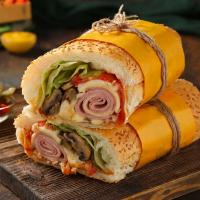 ساندویچ ژامبون تنوری با قارچ وپنیر