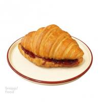 کروسان کره بادام زمینی و مربا