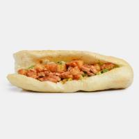 ساندویچ سوسیس سیب زمینی