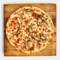 پیتزا هالوپینا استیک آمریکایی