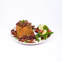 فراید رایس بلک پپر گوشت