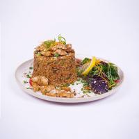 فراید رایس بلک پپر مرغ