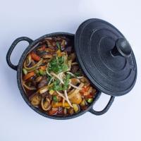 سوپ چیکن و بیف نودل