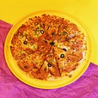 پیتزا چیکن پپرونی آمریکایی