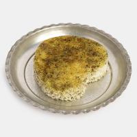 سبزی پلو کته ساده