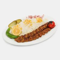 چلو کباب کوبیده معمولی