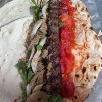 ساندویچ کباب کوبیده گوشت