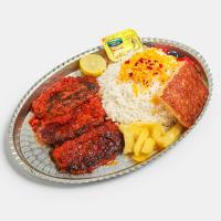 چلوکباب تابه ای