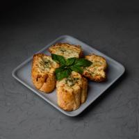 نان سیر با پنیر