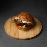 چدار قارچ برگر