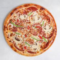 پیتزا پپرونی امریکایی