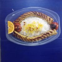 چلو کباب کوبیده معمولی