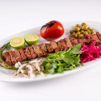 خوراک کباب چنجه زعفرانی