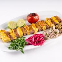 خوراک کباب بختیاری زعفرانی