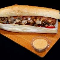 ساندویچ کراکف پنیر با قارچ