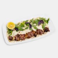کباب گوشت و دنبه گوسفندی
