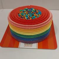 کیک رنگین کمان