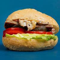 چیز قارچ برگر