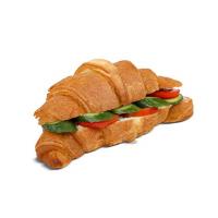 کروسان پنیر، خیار و گوجه