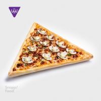 پیتزا گوشت و قارچ آمریکایی