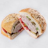 ساندویچ ژامبون مرغ تنوری