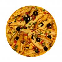 پیتزا چیکن آمریکایی یک نفره (24 سانتی متری)