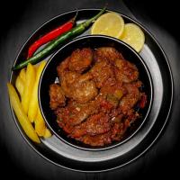 خوراک میگو ۲پیازه