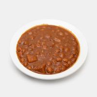 خوراک لوبیا با قارچ