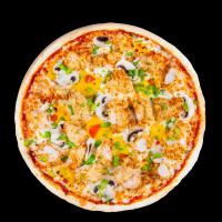 پیتزا فیله مرغ سوخاری ایتالیایی