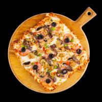 پیتزا میکس مرغ گریل ایتالیایی