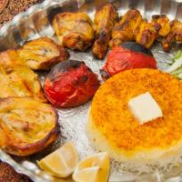 خوراک جوجه کباب با استخوان