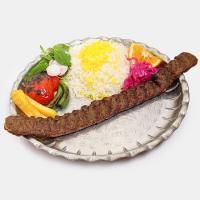 چلو کباب لقمه