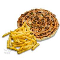 کمبو پیتزا مینی گوشت و قارچ