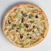 پیتزا چیکن پستو ایتالیایی