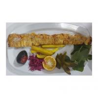 خوراک جوجه کباب زعفرانی